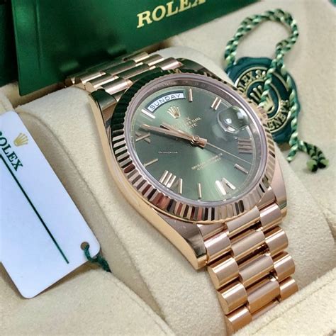 rolex gold rose|Rolex rose gold 40mm president.